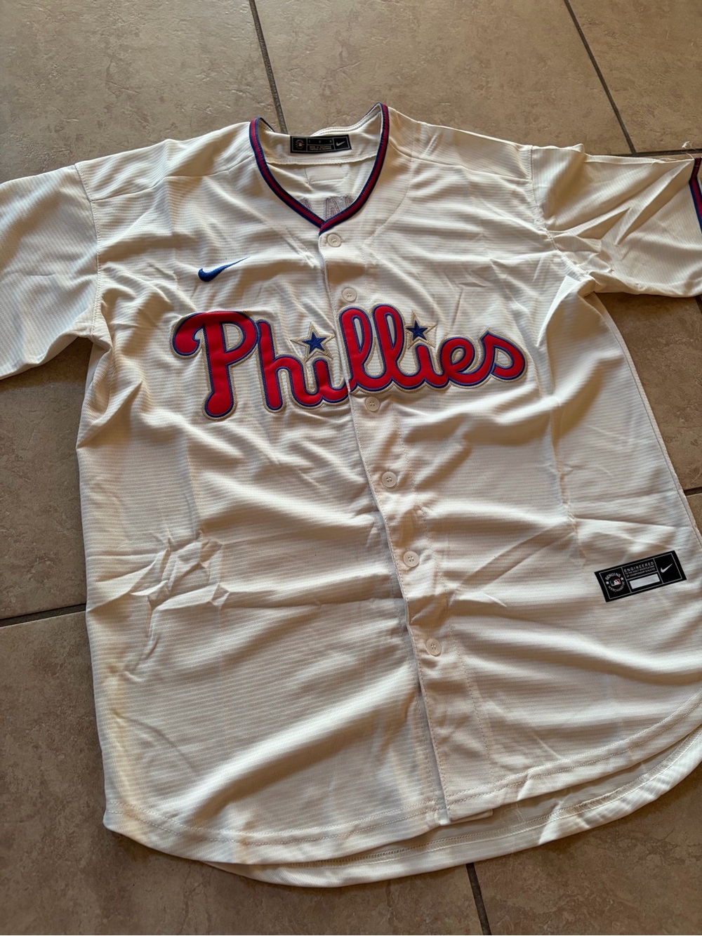 Nike Cream Schwarber Phillies - Picture 2 of 4